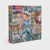Eeboo - Puzzle 1000 piece Artists in Venice