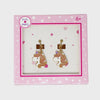 Pink Poppy - Clip-On Earrings Unicorns
