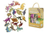 Kaper Kidz - Fridge Friends Wooden Magnetic Shapes Dinosaurs