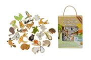 Kaper Kidz - Fridge Friends Wooden Magnetic Shapes Australian Animals NEW