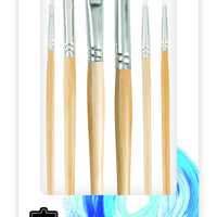 EC - Junior Artist Brush Set 6 piece