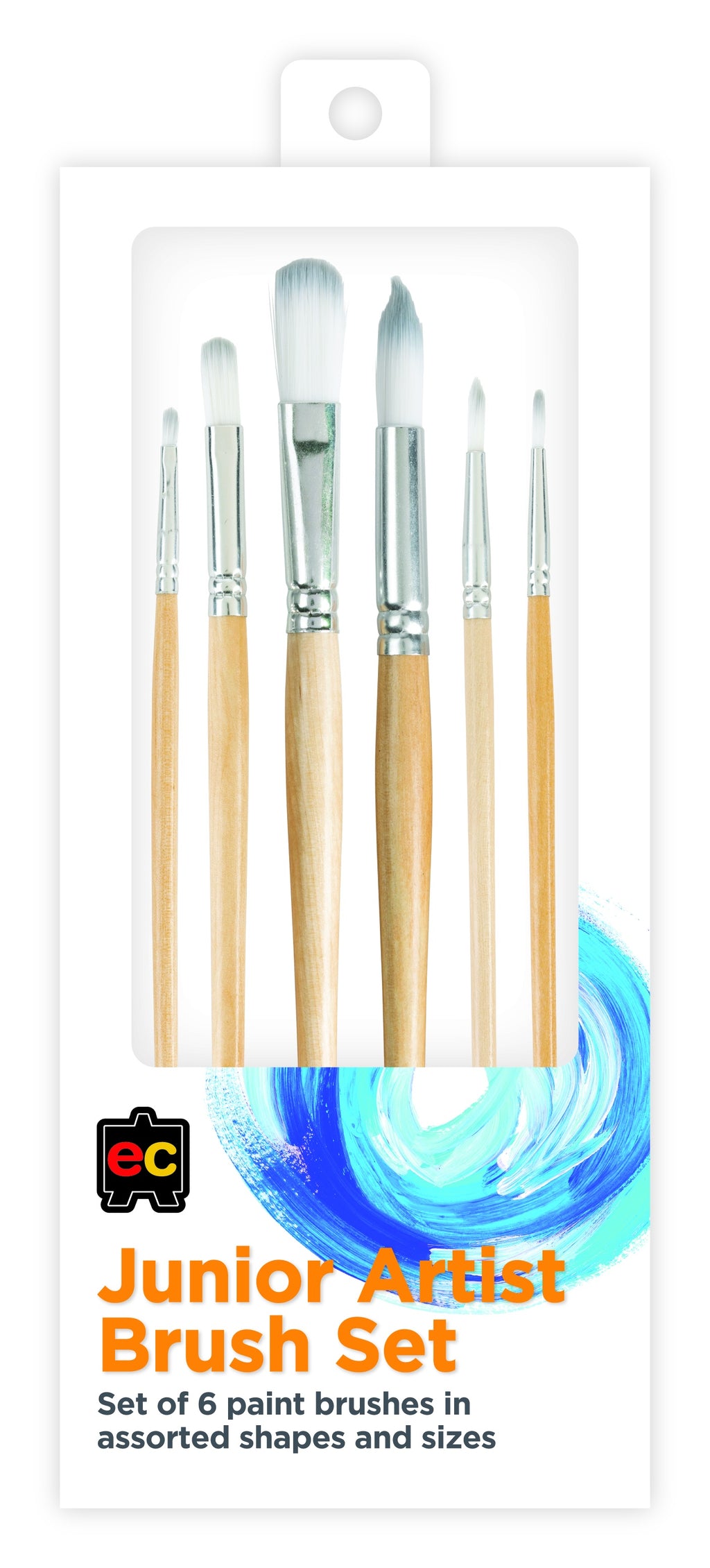 EC - Junior Artist Brush Set 6 piece