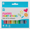 EC - Paint Sticks Fluoro 6 piece