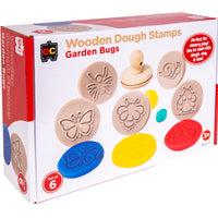 EC - Wooden Dough Stamps Assorted Styles
