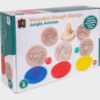 EC - Wooden Dough Stamps Assorted Styles