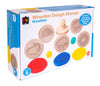 EC - Wooden Dough Stamps Assorted Styles