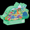 LCBF - Shaped Floor Puzzle Dinosaur Friends 60 piece