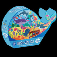 LCBF - Shaped Floor Puzzle Under the Sea 60 piece
