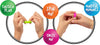 Sensory Sprouts - Textured Fidget Rings 12 piece