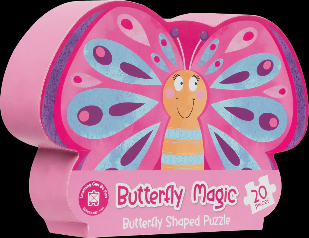 LCBF - Shaped Puzzle Butterfly Magic 20 piece
