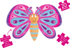 LCBF - Shaped Puzzle Butterfly Magic 20 piece