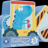 LCBF - Shaped Puzzle Dino Digger 20 piece