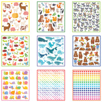 LCBF - Stickers Pack 800 piece Animal World