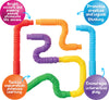Sensory Sprouts - Rainbow Pull Pipes 6 piece
