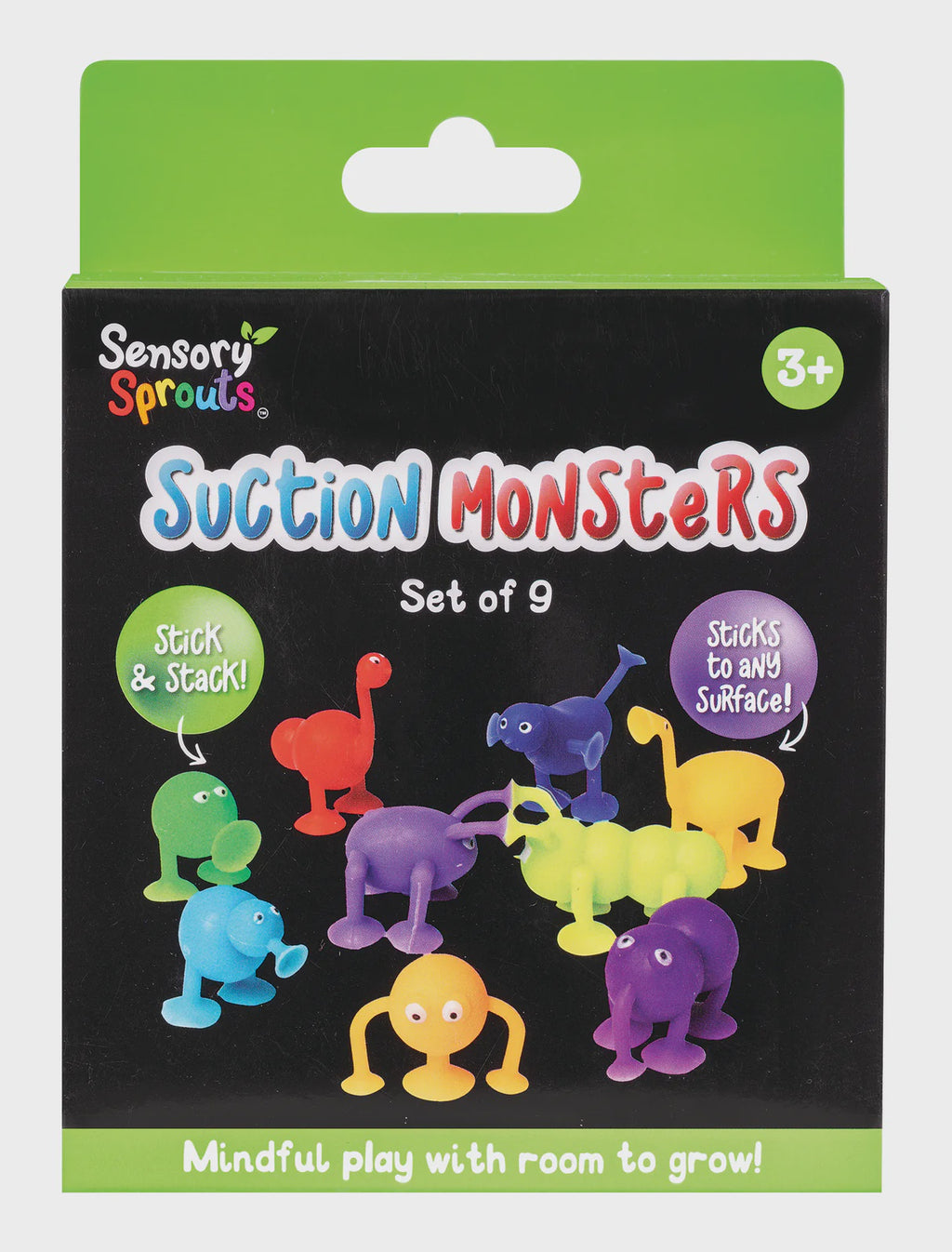 Sensory Sprouts - Suction Monsters 9 piece