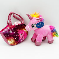 Snuggle Buddies - Unicorn Handbag