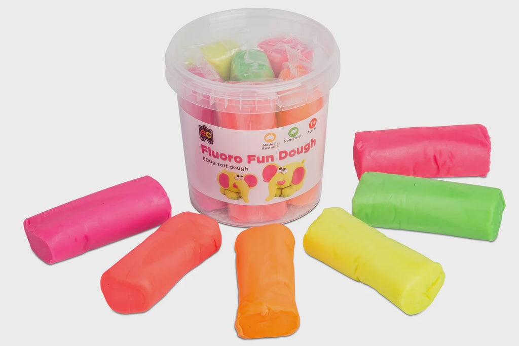 EC - Fun Dough 900g Tub Fluoro