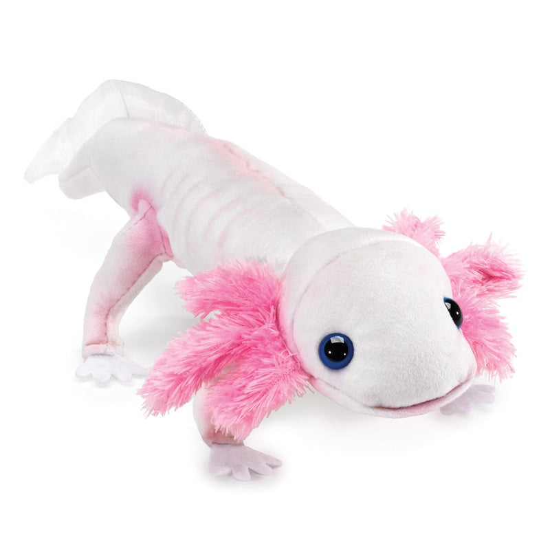 Folkmanis - Finger Puppet Axolotl Pink