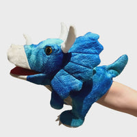 Johnco - Plush Hand Puppet Triceratops