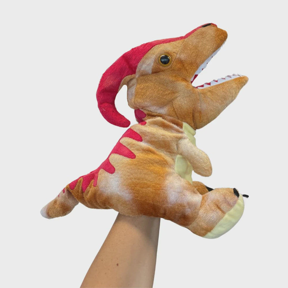 Johnco - Plush Hand Puppet Parasaurolophus