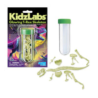 4M - Kidzlabs Glowing T-Rex Skeleton
