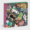Galison - Foil Puzzle 500 piece Catmas Chaos
