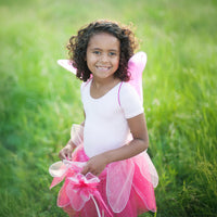 Great Pretenders - Skirt with Wings Set Pink Fancy Flutter