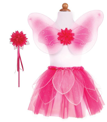 Great Pretenders - Skirt with Wings Set Pink Fancy Flutter
