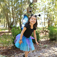 Great Pretenders - Skirt with Wings Set Midnight Butterfly