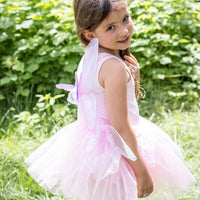 Great Pretenders - Skirt with Wings Set Pink Flutter Butterfly