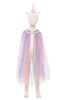 Great Pretenders - Cape Rainbow Unicorn & Headband