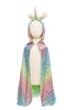 Great Pretenders - Reversible Rainbow Unicorn Dragon Cape