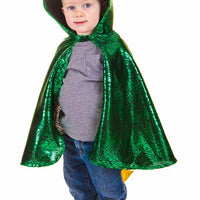 Great Pretenders - Hooded Cape Metallic Dragon