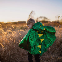 Great Pretenders - Hooded Cape Metallic Dragon