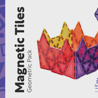 Learn & Grow Toys - Magnetic Tiles Geometric Pack 36 piece