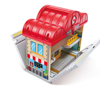 Hape - Portable Train Station Set