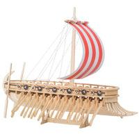 Heebie Jeebies - Wooden Kit Fearless Dragon Viking Ship