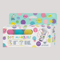 Haku Yoka - Dot Markers 5 piece Pastel