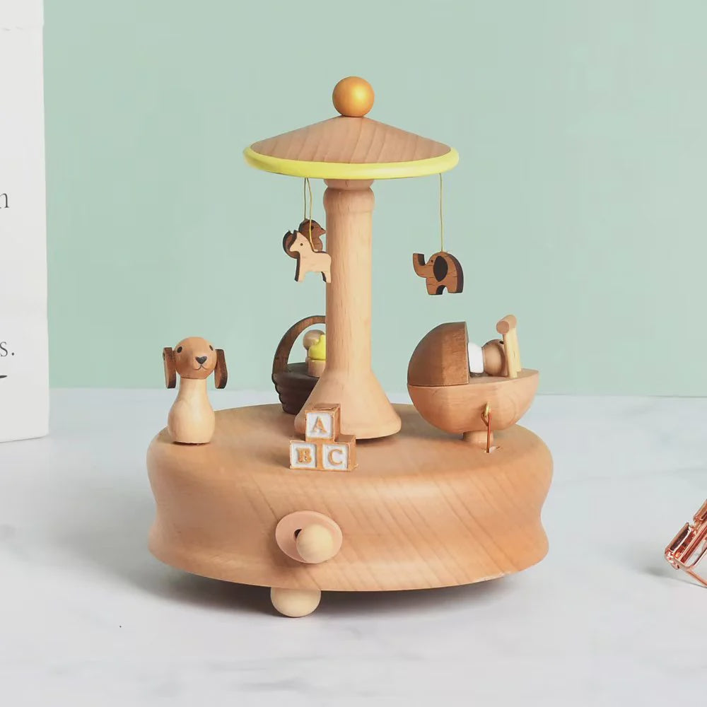 Woody Lands Crafts - Music Box Doll Bell