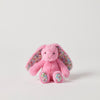 Jiggle & Giggle - Bunny Floral Rattle Assorted Colours