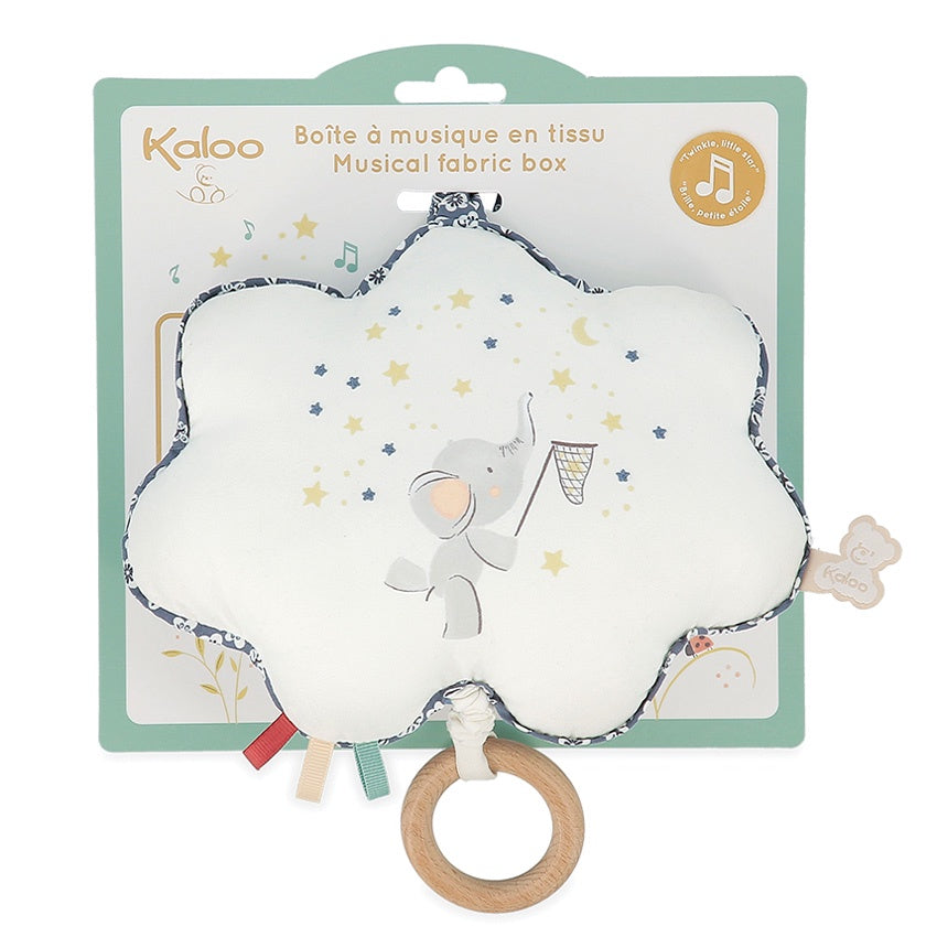Kaloo - Musical Fabric Box Chansons Elephant