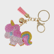 Pink Poppy - Bag Charm Unicorn