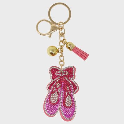 Pink Poppy - Bag Charm Ballerina