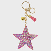 Pink Poppy - Bag Charm Star