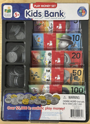 The Learning Journey - Play Money Set Kids Bank