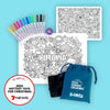 Little Change Creators - Re-Fun-Able Reusable Colouring Set Kutopia by Kasey Rainbow