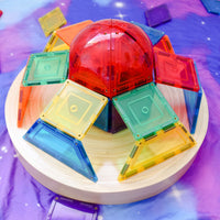 Learn & Grow Toys - Magnetic Tiles Dome Pack 18 piece