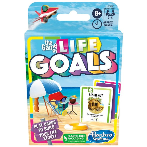 Hasbro - The Game of Life Goals Card Game