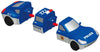 Popular Playthings - Magnetic Mix or Match Vehicles Police