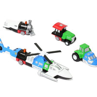 Popular Playthings - Micro Mix or Match Vehicles Set 4